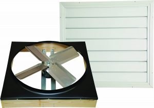 Cool Attic CX24DDWT Direct Drive 2-Speed Whole House Attic Fan with Shutter